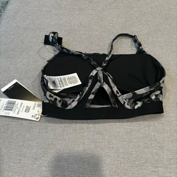 Adidas AEROREACT TRAINING LIGHT-SUPPORT BRA - Picture 4 of 9